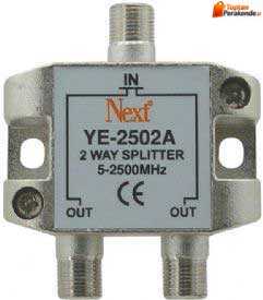 NEXT YE-2502A 1/2 5-2500 MHZ SPLİTTER